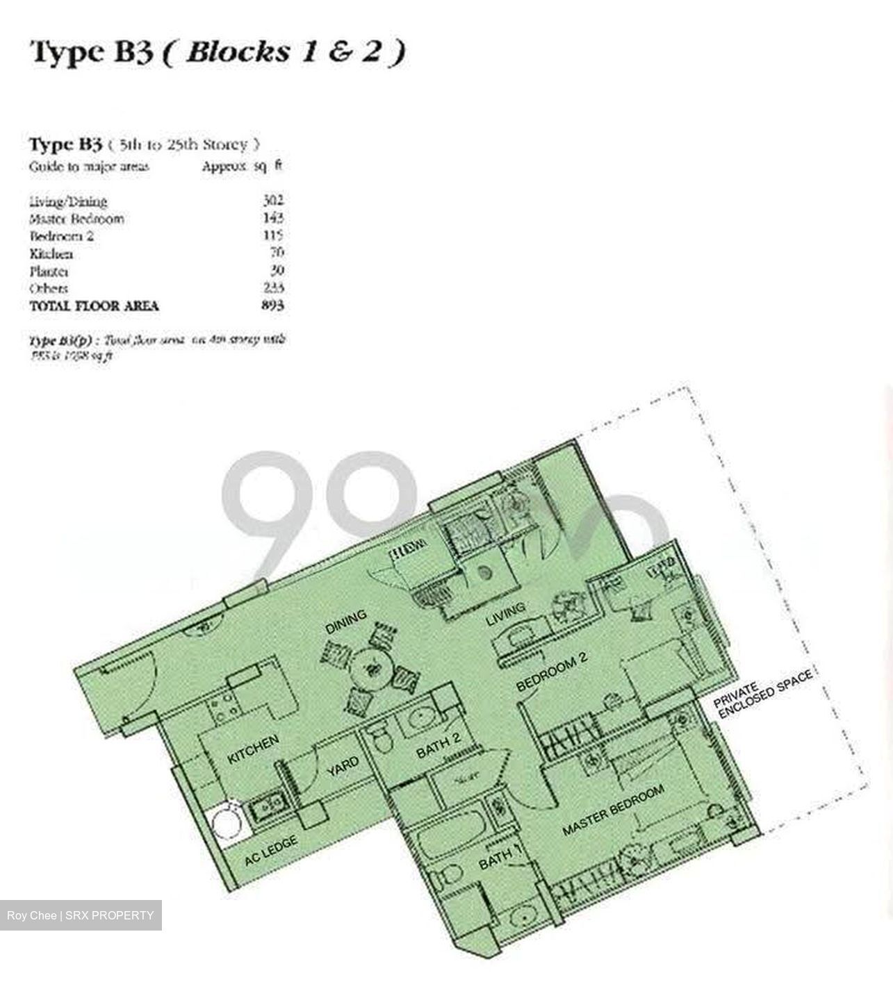 Oleander Towers (D12), Apartment #611127451